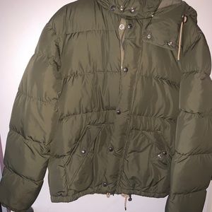 Gently worn men’s Polo down coat olive size XXL